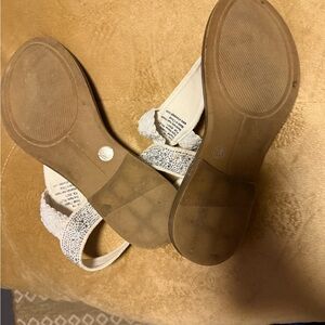 Elegant White Women's Sandals